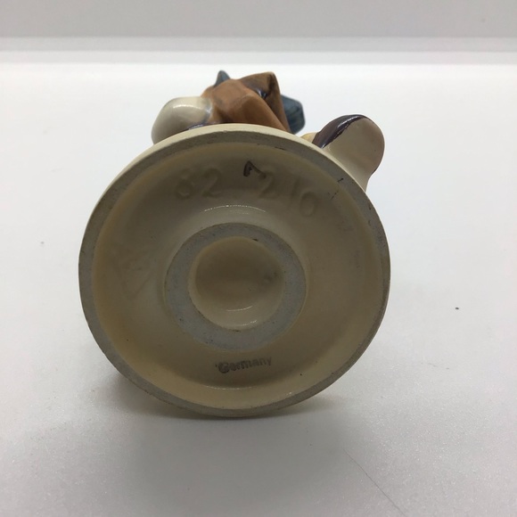 Vintage 1950’s Goebel Hummel Figurine School Boy Full Bee Backpack Bag Germany - Picture 10 of 11